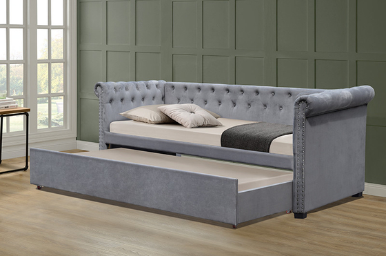 ΗΛΙΟΛΟΥΣΤΟ ευρωπαϊκό επικαλυμμένο Trundle Daybed ενιαία 90 X 190Cm υλικό κοντραπλακέ