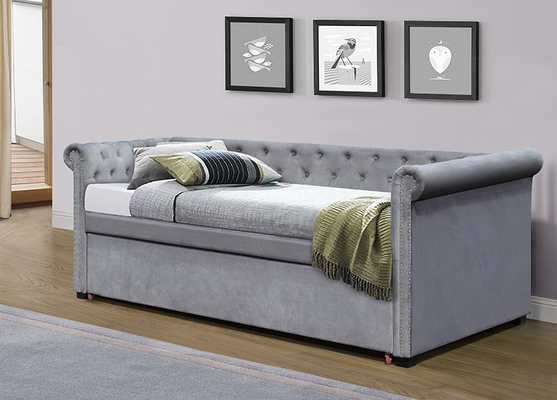 ΗΛΙΟΛΟΥΣΤΟ ευρωπαϊκό επικαλυμμένο Trundle Daybed ενιαία 90 X 190Cm υλικό κοντραπλακέ