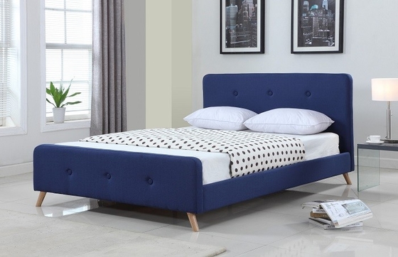 Σύγχρονο Σκανδιναβικό Bed κρεβατιών πλαίσιο βασίλισσας Size Fabric Upholstered κατασκευαστής