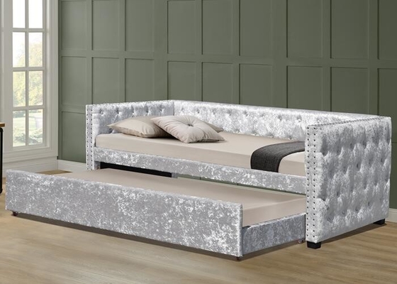 Συντριβή επικαλυμμένο βελούδο Trundle Daybed