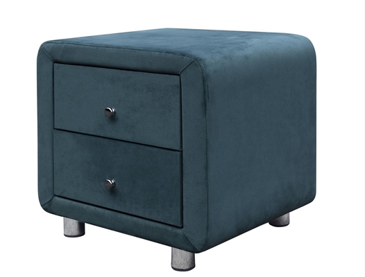 Σκανδιναβικό συρτάρι Nightstand υφάσματος κοντραπλακέ επιτραπέζιας μικρό αποθήκευσης πλευρών συνήθειας